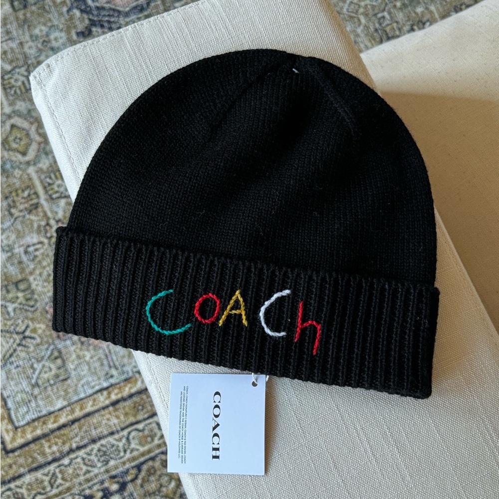 Coach NWT Beanie